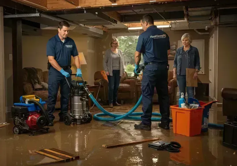 Basement Water Extraction and Removal Techniques process in Gibson City, IL